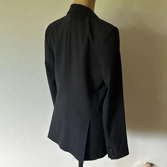 Theory sz 6 wool button close blazer excellent like new condition business work - Picture 4 of 9
